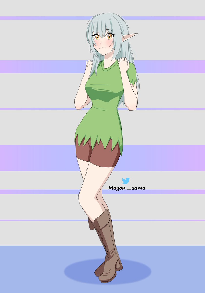 Colored sketch commission for Sonoflokan