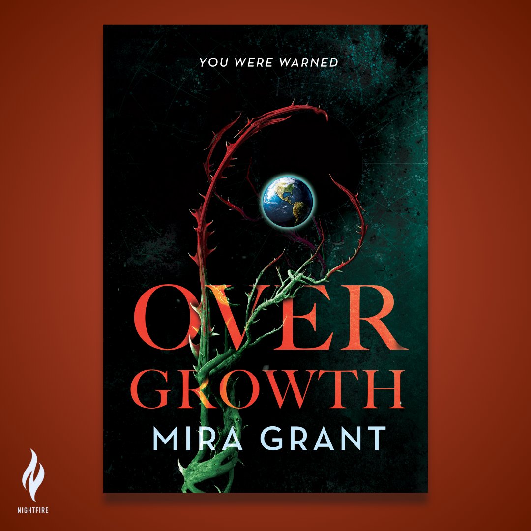 TorNightfire's tweet photo. Behold the cover of OVERGROWTH by renowned horror author Mira Grant @seananmcguire! Annihilation meets Day of the Triffids in this dark end-of-the-world alien invasion tale coming 5.12.25🌱

Art: Christopher Gibbs
Design: @esthersarahkim

Pre-Order today!
https://t.co/ybeREV6rZV https://t.co/gAS3IemzkP