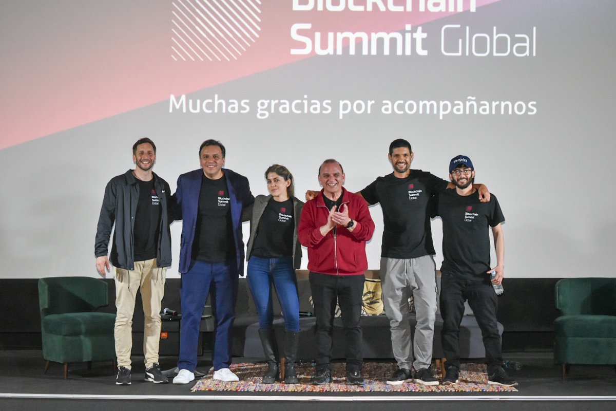 TheBSGlobal's tweet photo. ¡Increíble esta jornada de Blockchain Summit Global 2024!🚀 

Un agradecimiento especial a nuestros speakers, quienes compartieron sus conocimientos y a cada uno de ustedes por venir con mucho entusiasmo🔥 

Por si te lo perdiste: https://t.co/S4ZGYcyLIh

¡Hasta el próximo BSG!📢 https://t.co/c0o87Q2UEq