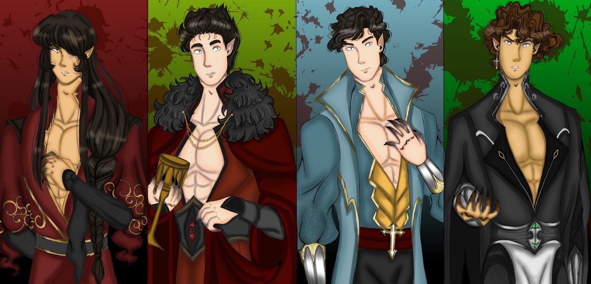 Evenceflux181's tweet photo. Vampire Boys #digitalart #Vampire #LAIKA #fanart https://t.co/XztF1f1BW6