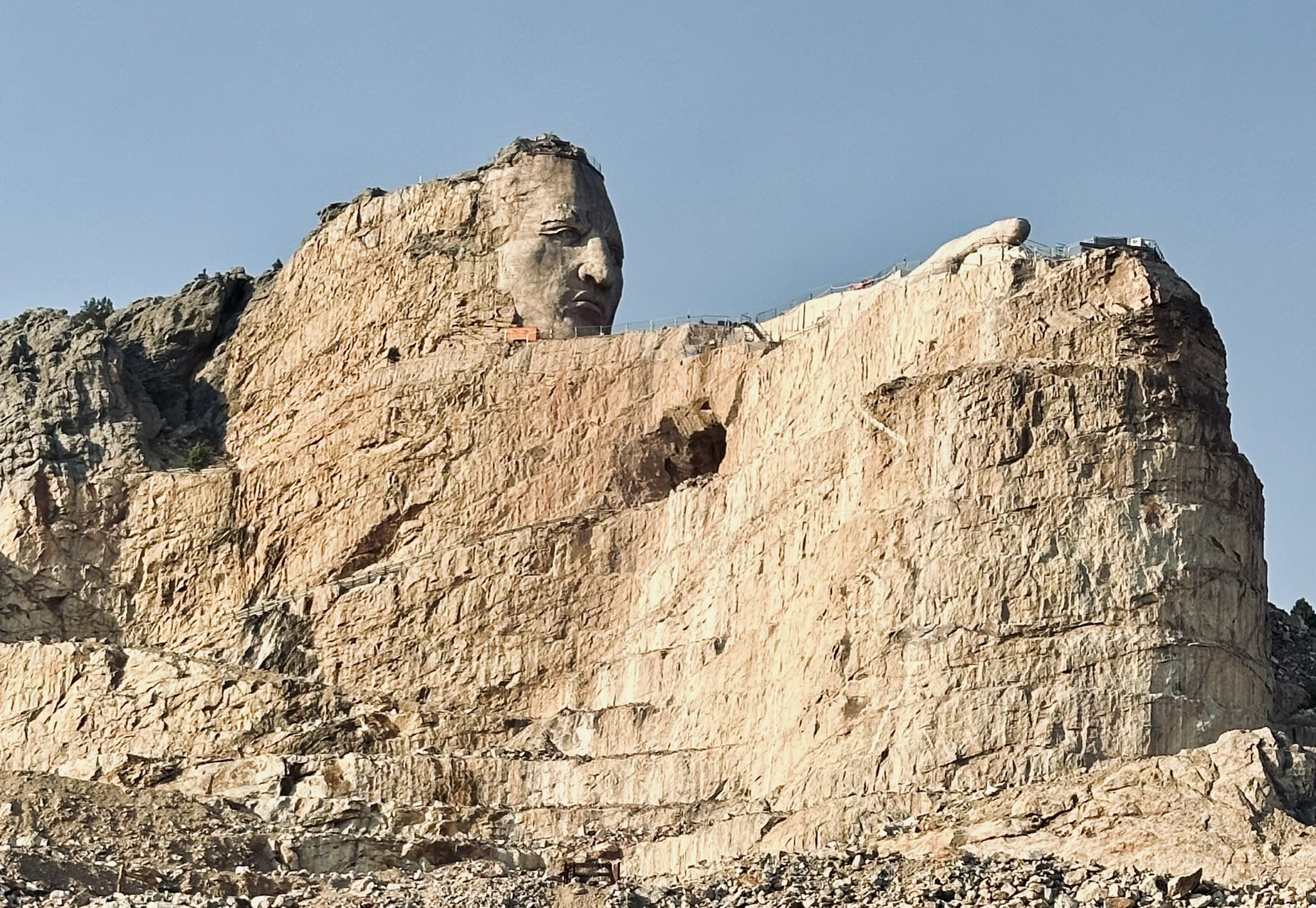 Crazy Horse Monument Progress 2024
