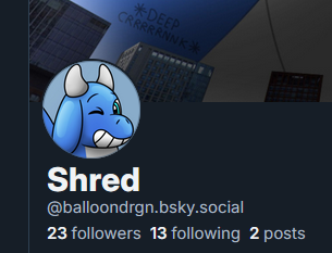 Shred tweet media