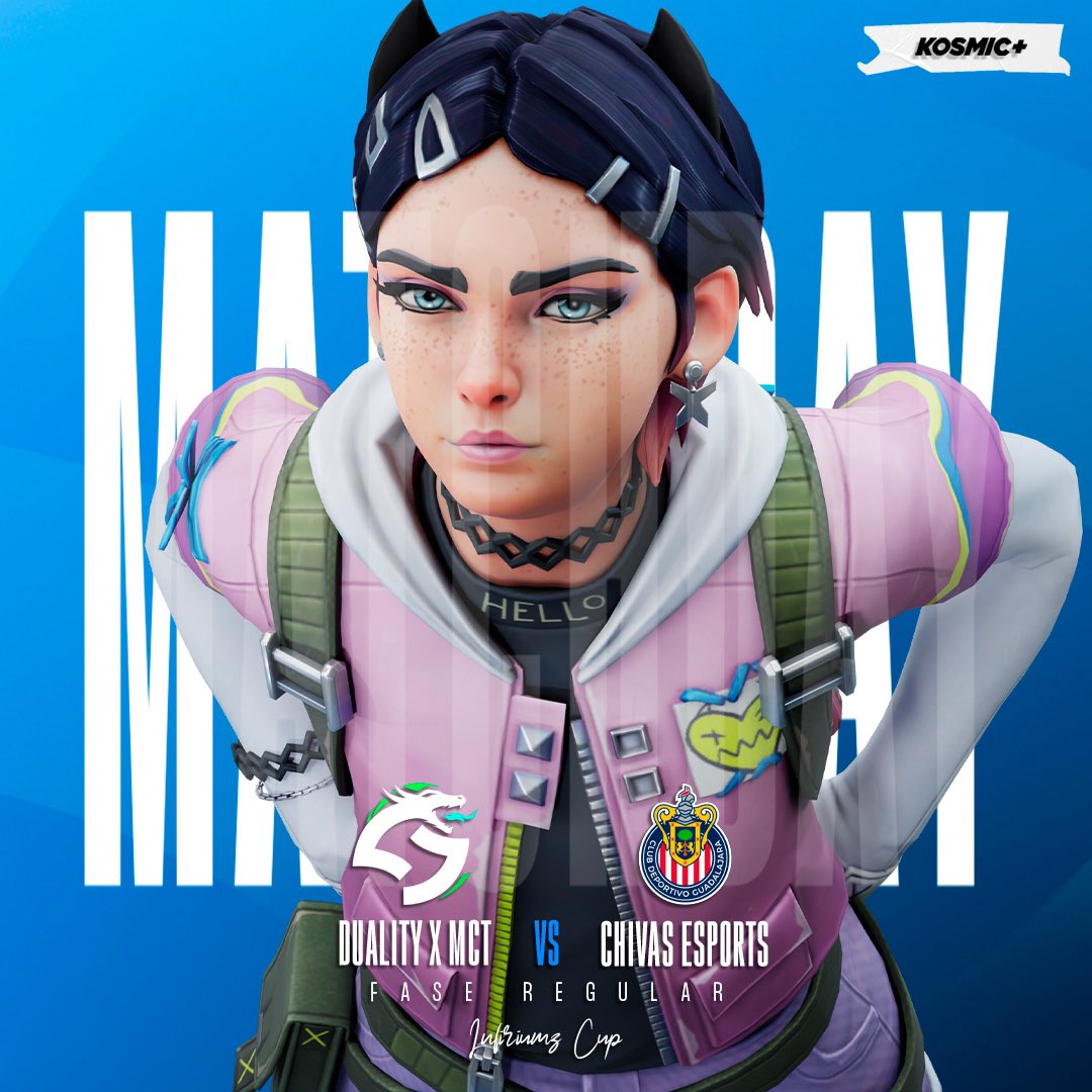 Estamos jugando ahora mismos vs <a href="/esportsChivas/">Chivas esports</a> en la gran final de #IFZCUP 🔥🤩

Queremos sumar nuestro segundo título al palmar y queremos su apoyo para conseguirlo 🤗💙

Nos vemos en los medios de transmisión oficial @InfiriumzGaming 

Que se sienta el apoyo

#FeelTheDuality