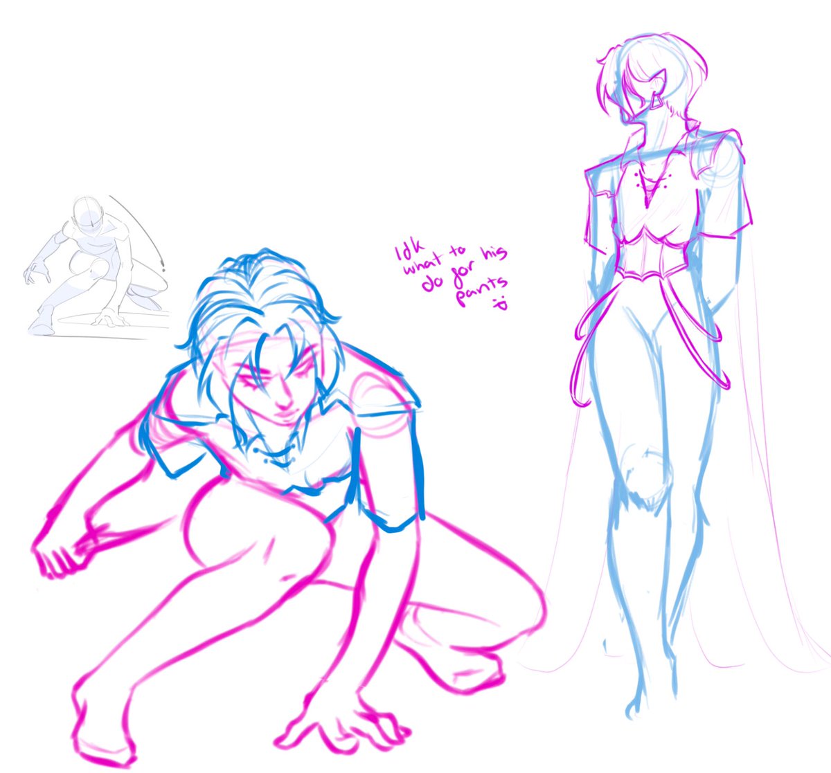 KCisanARTIST's tweet photo. Some rune redesign sketches preparing him for the next part of the comic :pp https://t.co/hsQTrU0wpA