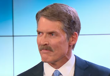 kelsientaggart's tweet image. Eric Hovde is physically shaking and glaring every time Tammy Baldwin talks about his record. 

Men. They're too emotional. #WISen