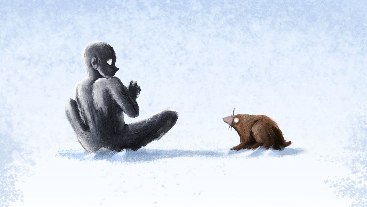 BRAAL_ART's tweet photo. Storyboard/Concept exercise for "The Boy, The Mole, The Fox &amp; The Horse" by Charlie Mackesy

1b https://t.co/cc09nAYGFd