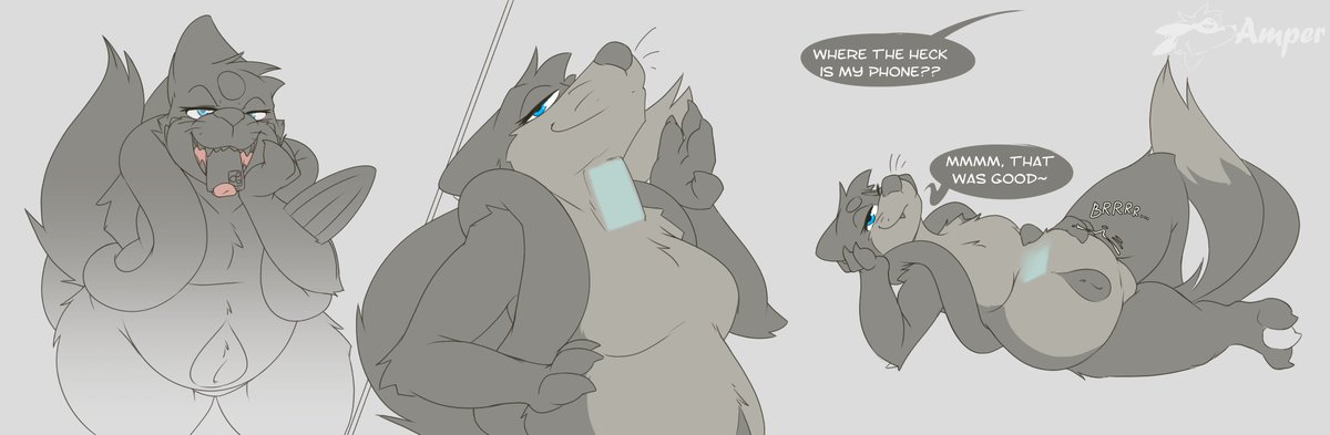 AmperBeep's tweet photo. A lil commission of a teasing float for @Mikey27405468 x3 https://t.co/iUKxPUpMxV