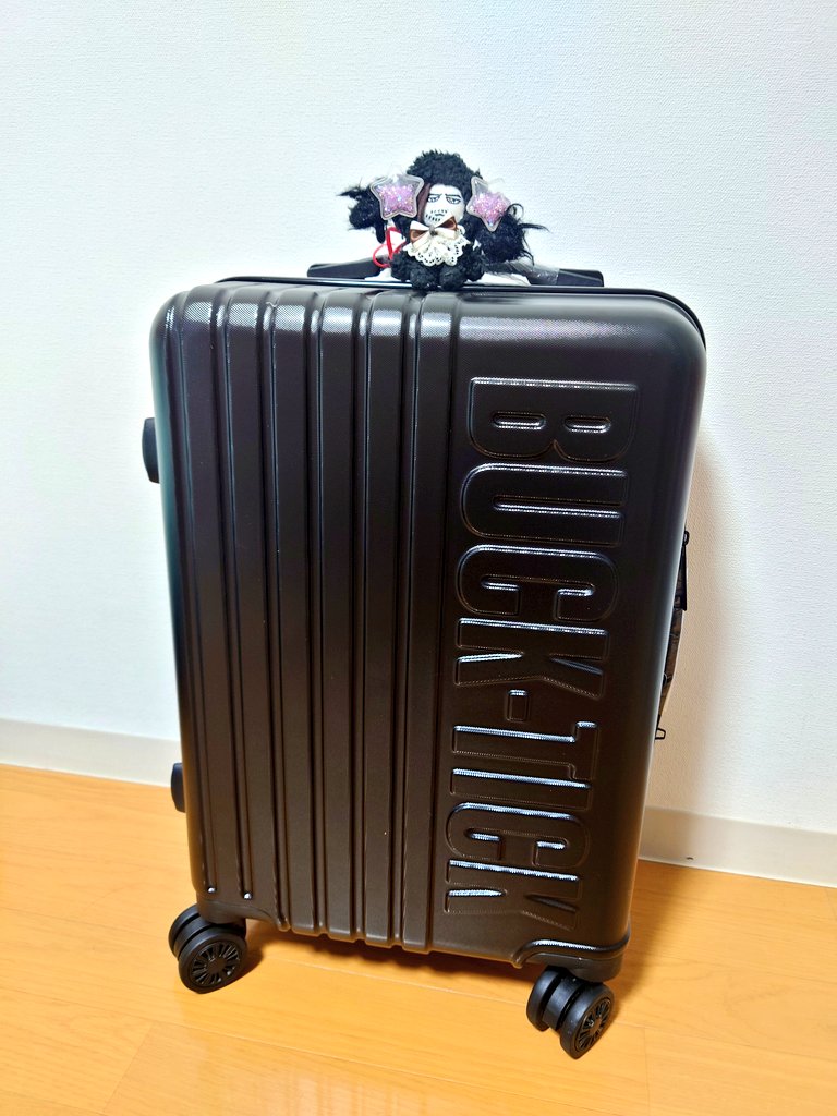 BUCK-TICK 星野英彦プロデュース スーツケース キャリーバッグ ロゴ BUCK-TICK 星野英彦プロデュース スーツケース キャリーバッグ ロゴ