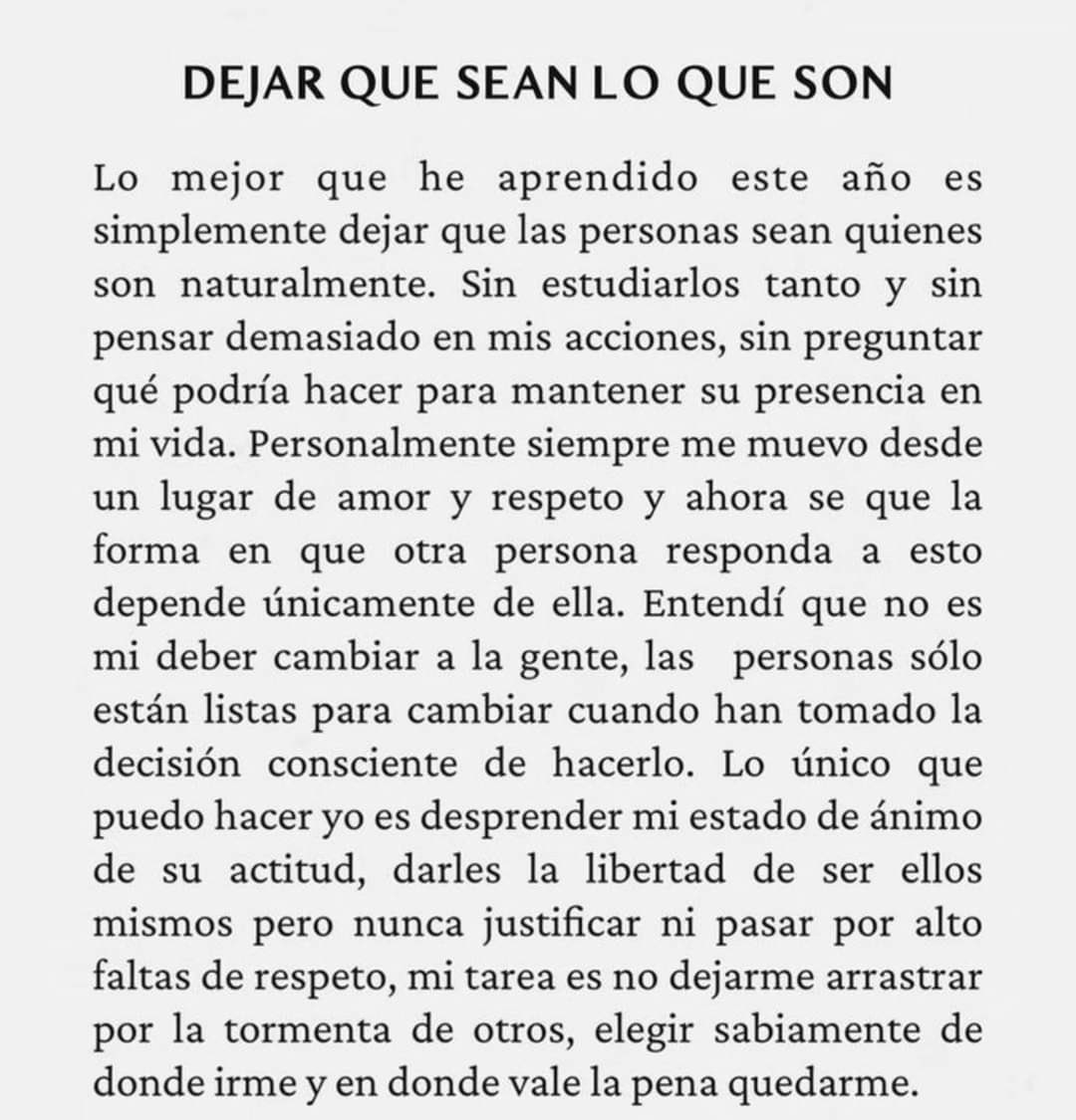 Deja que sean lo que son.
#cementeriodelibros