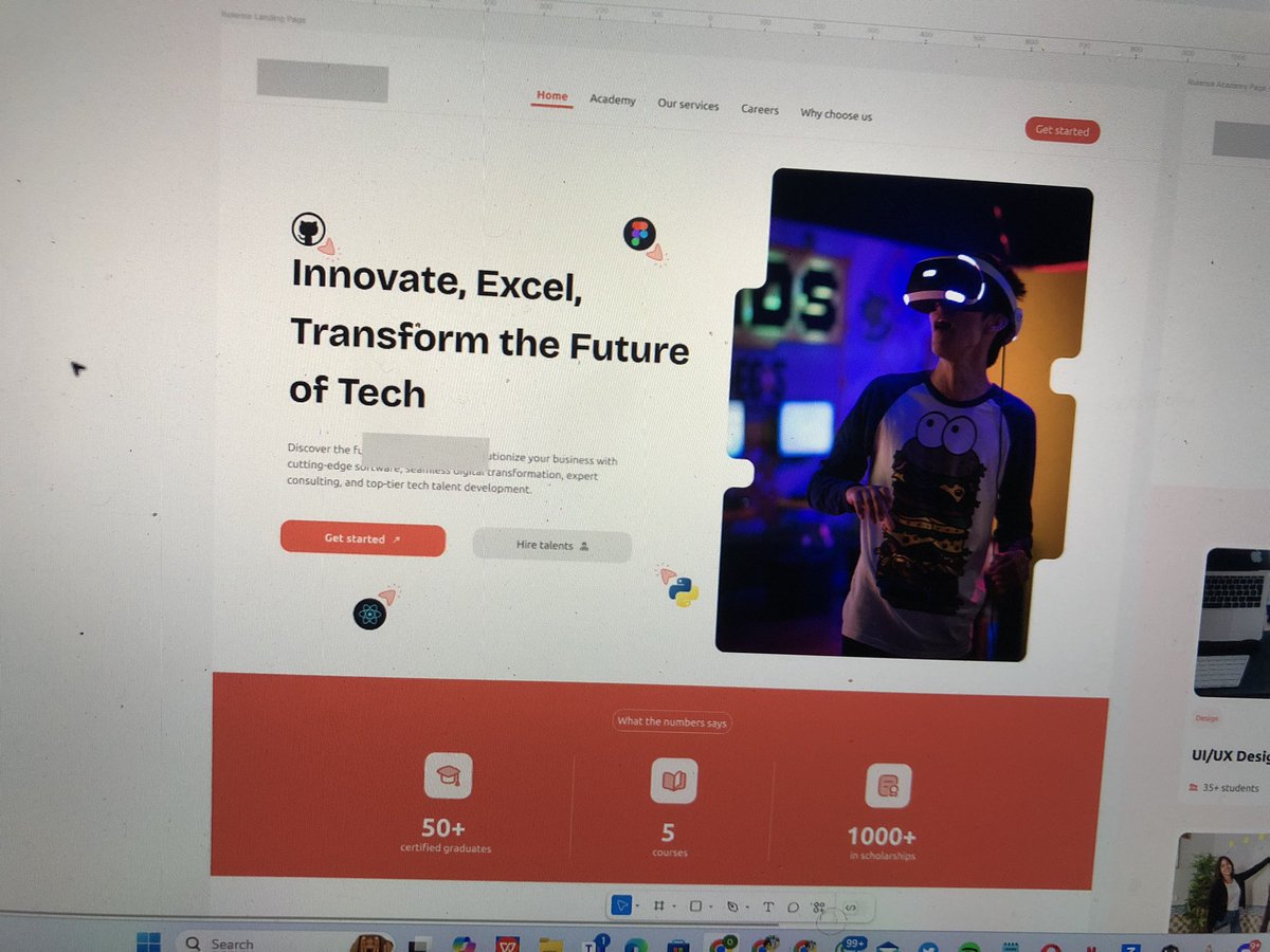 olutimzzy26's tweet image. Missed working on my weekend design challenge because of a project I’m currently working on BUT nevertheless, here’s a sneak peek into some landing page I’ve worked on last month and this

#uiux #webpage #landingpage