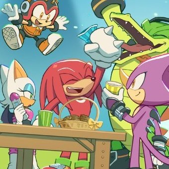 knuckles_daily's tweet photo. Knuckles in the recent Chao comic https://t.co/O2HJmBPV8a