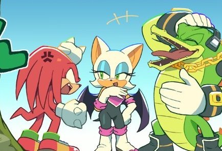 knuckles_daily's tweet photo. Knuckles in the recent Chao comic https://t.co/O2HJmBPV8a