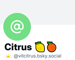 i'm also vitcitrus on the website with the sky and the blueness 🦋🌤️ slowly making my move there after recent events :3c