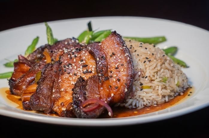 thecoppersja's tweet photo. 🔔New on the menu: Japanese Sticky Pork Belly!

📍9 Haining Road, Kingston 5, Jamaica
📞876-672-7251 or 876-815-5609
🌐 https://t.co/azn4gLGPjw

#TheCoppersRestaurant #CopperCellar
#TheCoppers #KingstonRestaurant #JamaicanFineDining 
#JamaicanFood #CoppersNewMenu https://t.co/DoRxwU50ZJ