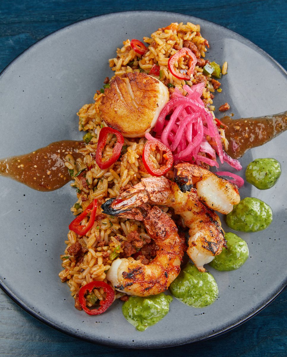 Paella is always the answer... no matter the question. 🍤

Join us at Livery (bit.ly/3Yxs80X) for an unforgettable journey through Latin American-inspired flavors. Make your reservation today!