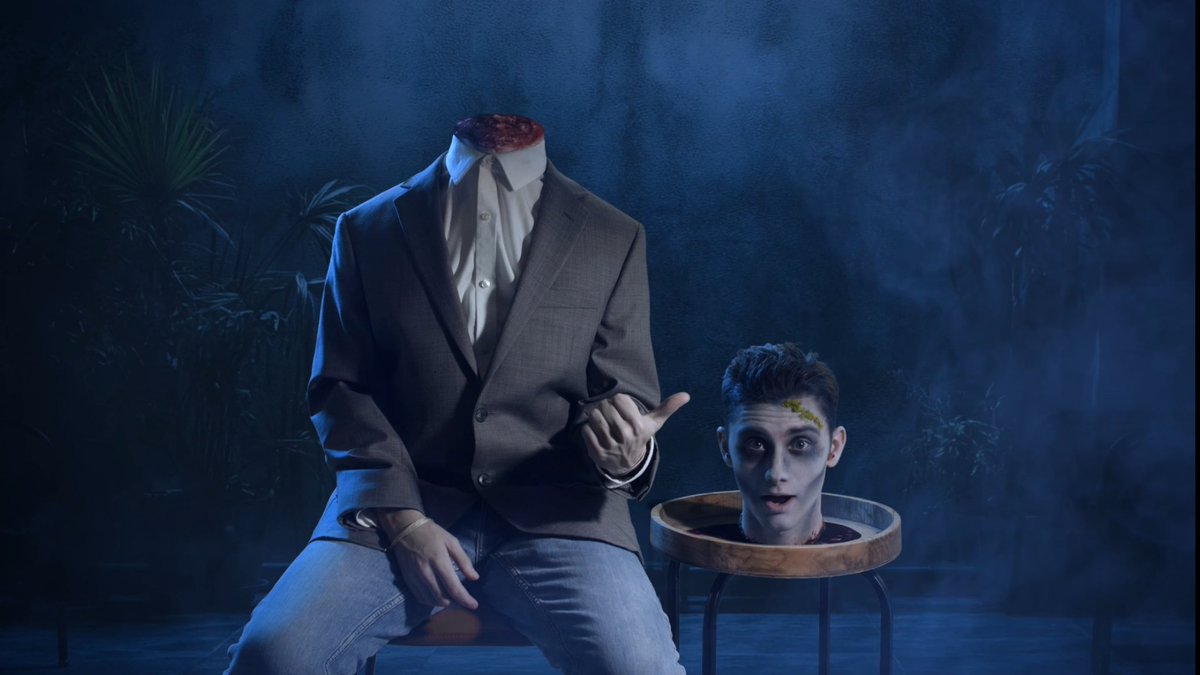 SozoBearFilms's tweet photo. Stills from our new “Beetlejuice” inspired Halloween short film dropping Saturday at noon on our YT Channel! #Beetlejuice #timburton https://t.co/GSL94RQnNY