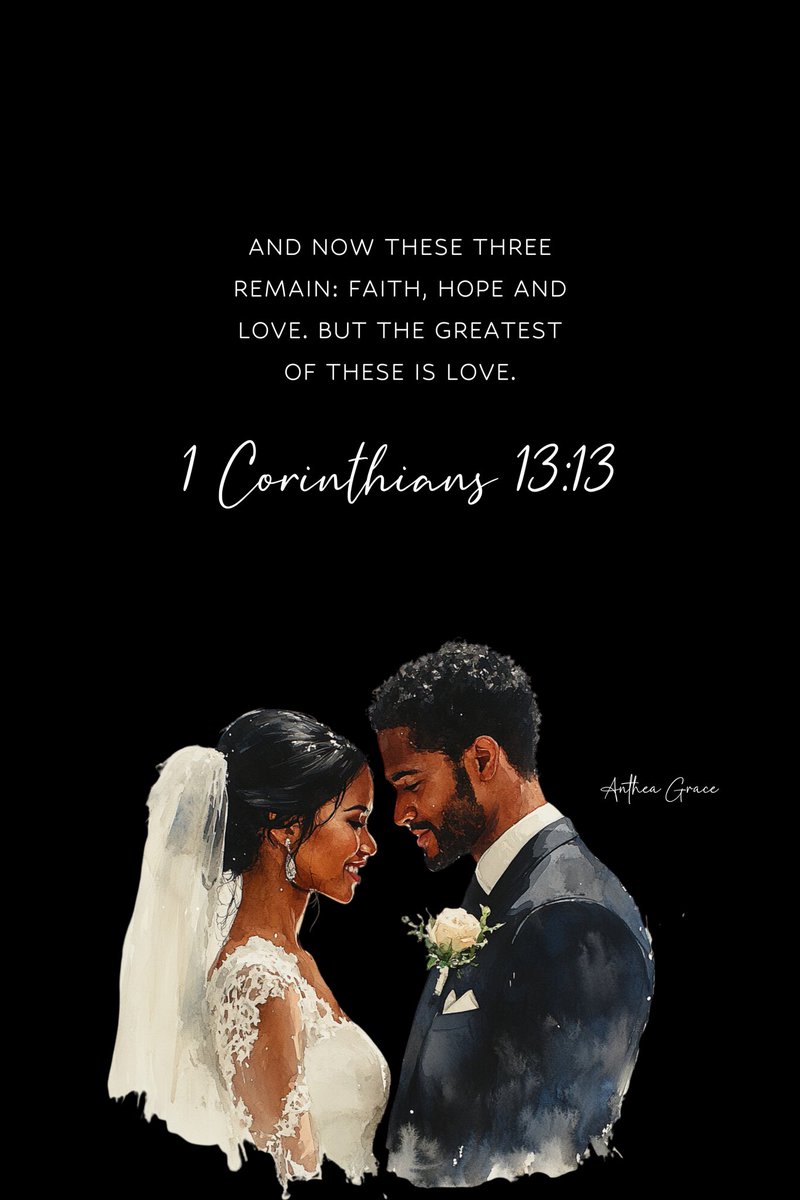 anthea_grace's tweet photo. And now these three remain: faith, hope and love.Β But the greatest of these is love.
- 1 Corinthians 13:13 (NIV)
#designrequest https://t.co/lu6wh1etVd