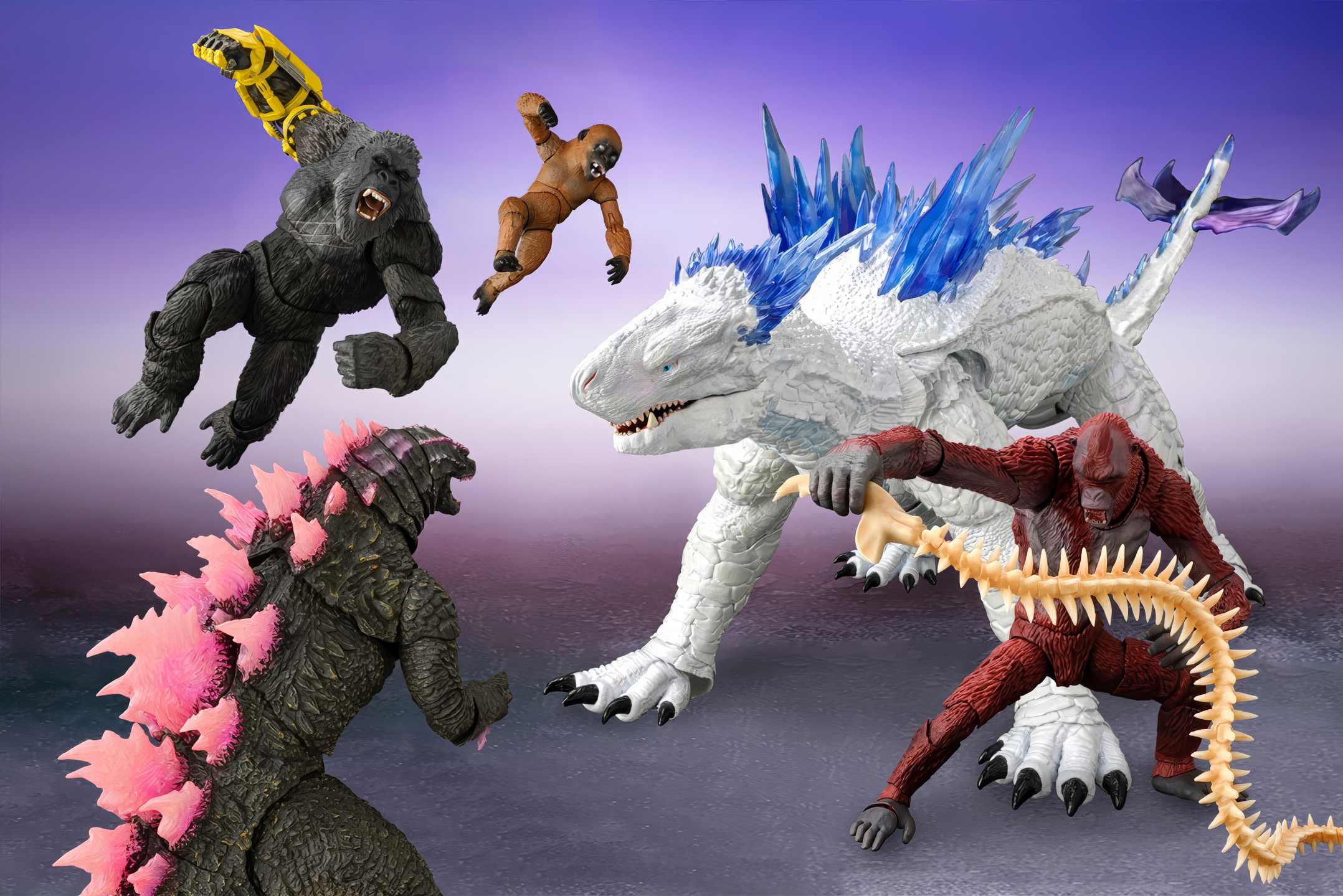 Amazon.com: TAMASHII NATIONS - Godzilla x Kong: The New