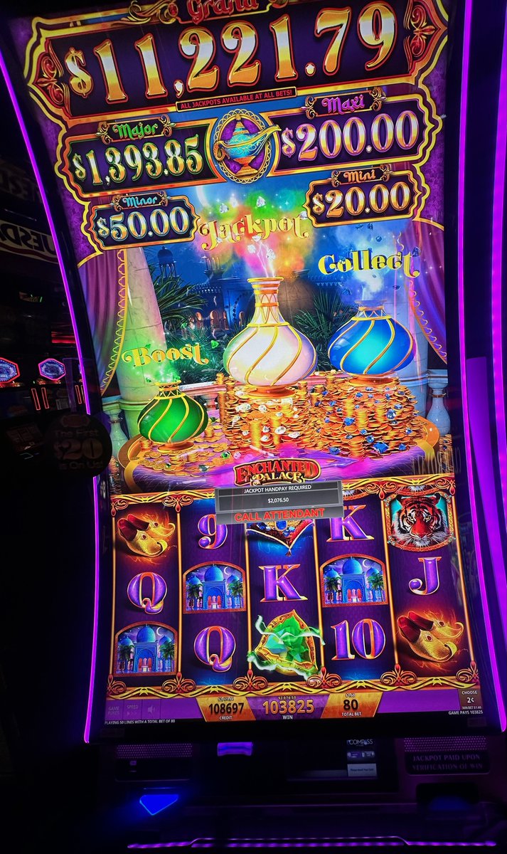 🎉 Jackpot Alert! 🎉 A lucky guest from Wisconsin hit a massive $2,076.50 jackpot on Mystery of the Lamp—betting just $1.60! 🏆✨ This could be you! Visit Best Western Plus Casino Royale for your chance to win big. 💰

#JackpotWinner #CasinoRoyaleVIP #BigWin #MysteryOfTheLamp