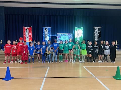 First House Rally was a success!! Our house council kids helped bring the energy to every single rally today!! #bengalpride #fourhousesonebryant