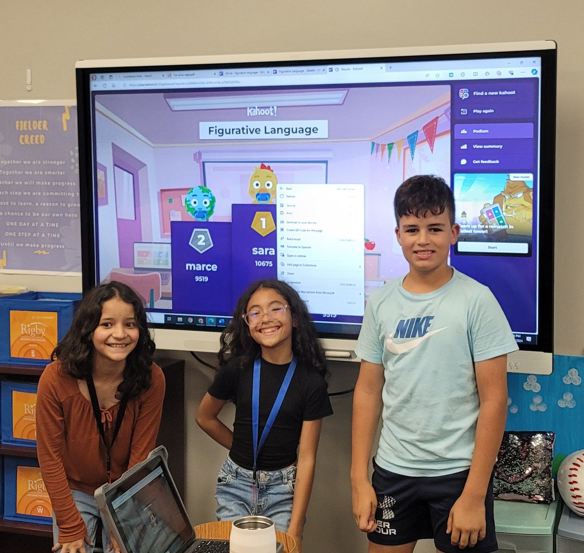 What an amazing week! 🌟 5th graders are building strong foundations in fractions, exploring light behaviors in different mediums, diving into circuits, and enjoying our MAD Lab with parents! We had so much fun learning and growing together. Keep up the great work, 5th graders!❤️