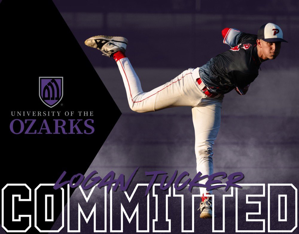 Congratulations to 2025 RHP Logan Tucker on his commitment to <a href="/UofOAthletics/">Ozarks Athletics</a>