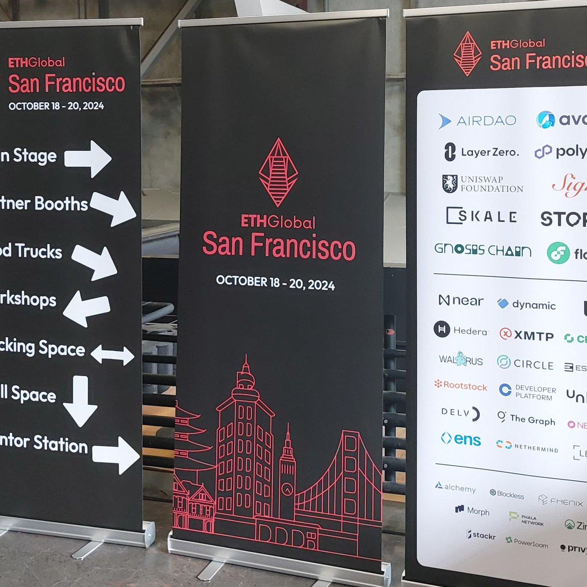 tbc_munich's tweet photo. We arrived at the @ETHGlobal  Hackathon in San Francisco! Looking forward to three great days ahead!
Come find us in our purple hoodies!✨

#tumblockchainclub #hackathon #sanfrancisco #ethglobal https://t.co/kMYLEVU92x