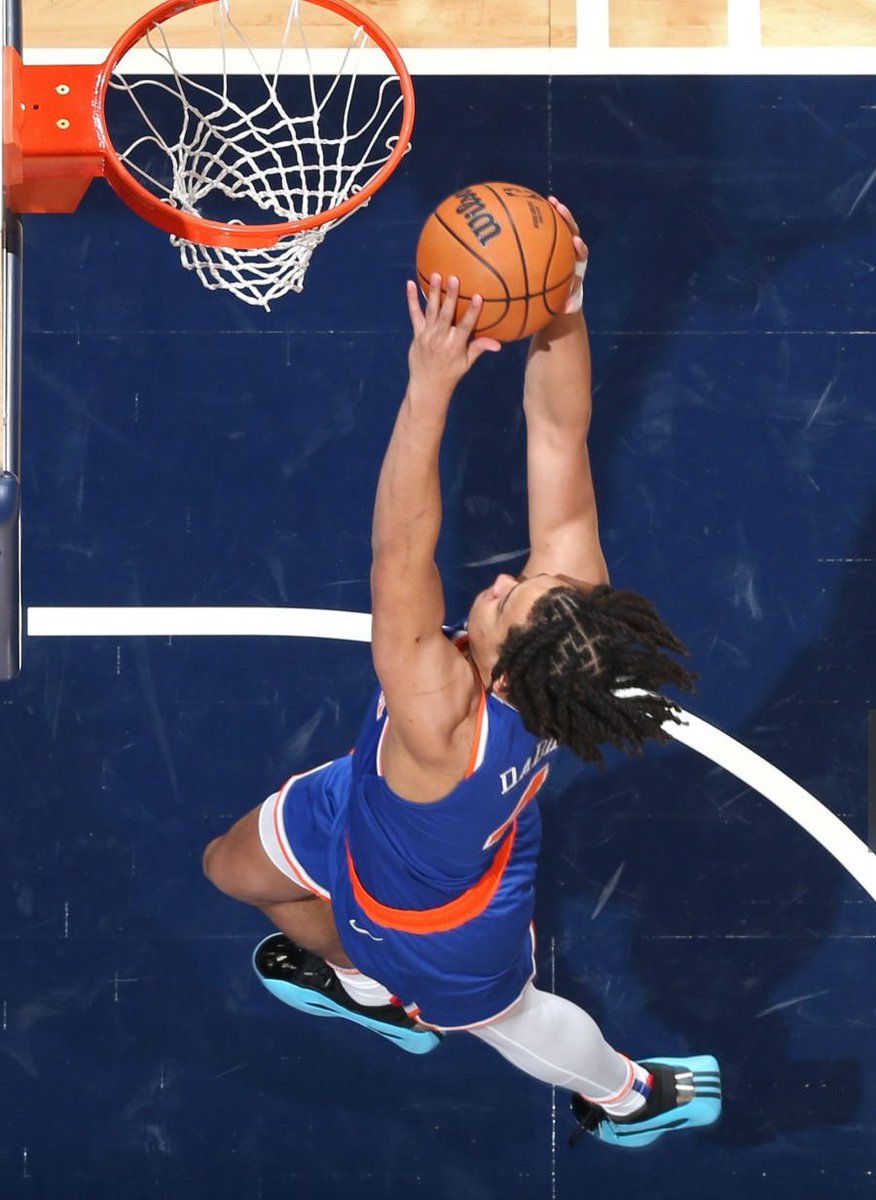 NBA_NewYork's tweet photo. Knicks rookie Pacome Dadiet off the bench in Washington:

10 points
4-7 FG
2-3 three https://t.co/OgtaWEnImv
