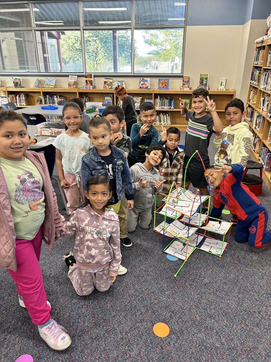 1st grades read If I Built A School and designed a blueprint for each floor that they constructed. They did a great job persevering and collaborating! <a href="/vegaelem/">VegaElem PTA</a> #teamMcKinney #mymisd