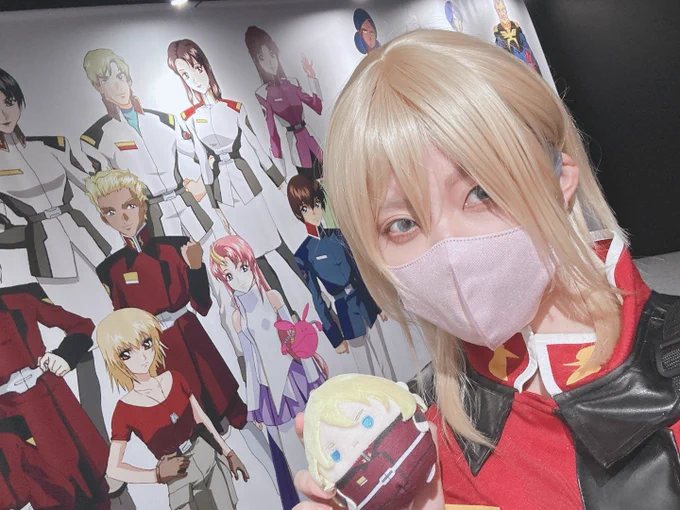 先週行ったガンダムワールドにまさか1週間後にコスプレして戻ってくるとは… #フクマニ7 