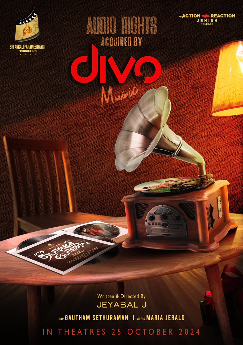 FullOnCinema's tweet image. The Audio rights of #DeepavaliBonus has been acquired by @divomusicindia 

Interesting update soon .!

Producer #DeepakKumarTala 
Director @JeyabalJB 
Release @ActionJe @VeeJenish

@vikranth_offl @Riythvika
@maria_jerald @GauthamKs0789 @parthivmurugan @ProDharmadurai @Sureshsugu