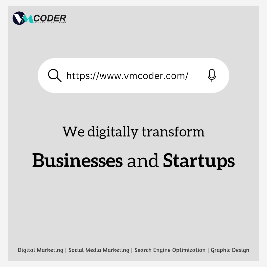 coder_vm's tweet image. "Unlock the power of digital transformation! 🚀 We help businesses and startups embrace innovation, streamline processes, and scale efficiently. Ready to take your venture to the next level? Let’s transform your digital journey today! 🌐✨ 
#DigitalTransformation #BusinessGrowth