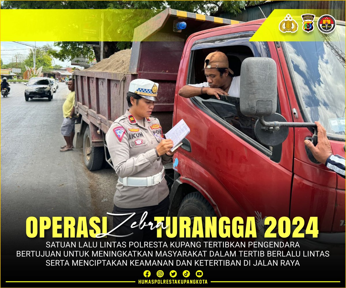 TribratanewsKu1's tweet photo. Operasi Zebra Turangga, Satlantas Polresta Kupang Kota Tertibkan Pengendara di Tofa.
Selengkapnya pada link berikut:
https://t.co/jKOMb1VyUj
#divisihumaspolri
#korlantaspolri
#poldantt
#polrestakupangkota
#betapolresta
#opszebra https://t.co/SCynJdpPRS