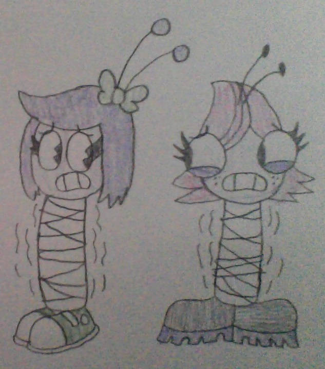 Christi71864683's tweet photo. For @CartoonEj
Fiona the Fly and Maggie Pesky was caught from spiderwebs is trying to get free.
#fionathefly #maggiepesky #thebuzzonmaggie #crossover #spiderweb #toongooncartoons https://t.co/9E2vJU75QH