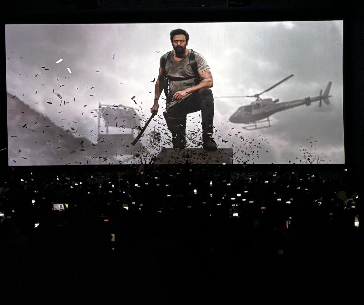 vikasthippani's tweet photo. The 35mm wide-angle lens was invented around 1850, almost like the universe knew it’d need to capture #Prabhas in all his glory someday in the 20th century.

#Salaar #SalaarCeaseFire https://t.co/k02Jr0X2Fh