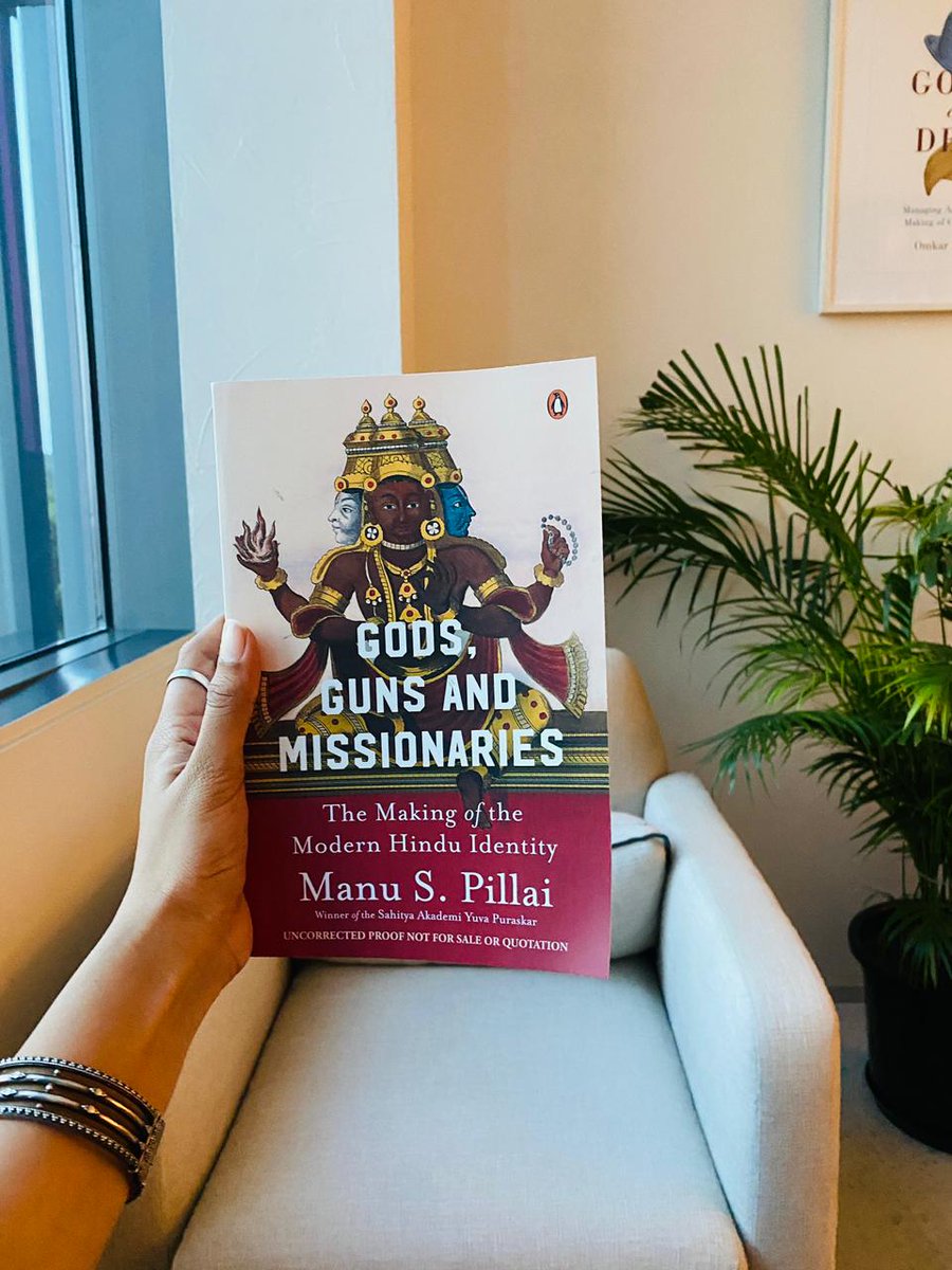 I haven't seen them yet but a few advance reading copies of my new book are going out to some readers and friends 😊 Meanwhile you can pre-order a copy (with a 40% discount) from <a href="/PadhegaIndia_/">Padhega India (Bodhi Tree Knowledge Services)</a> here: padhegaindia.in/product/gods-g…