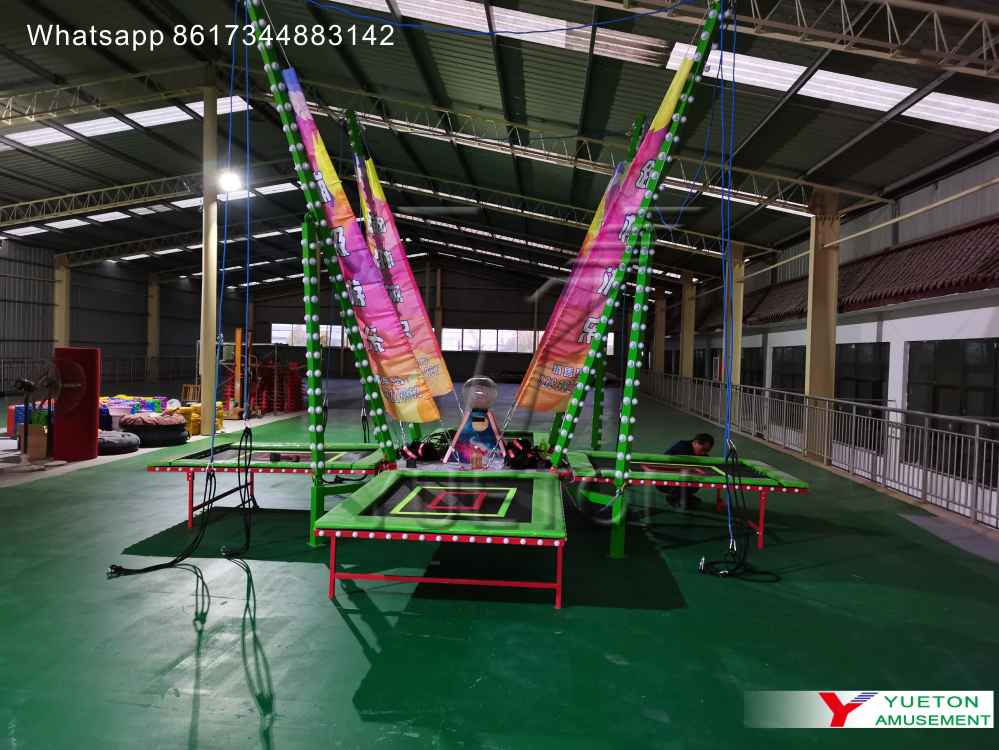 yuetonkaty's tweet photo. 4 seats Bungee Jumping with RGB lights and music, IN STOCK !!!  BEST PRICE !!!  Manufacturer direct sale
For more details, please contact my whatsApp  → https://t.co/tTOk5NUThn
#bungee #BungeeFun #bungeefly #bungeejump #bungeejumping #bungeetraining #bungeetrampoline #trampoline https://t.co/kZlPFD2bVM