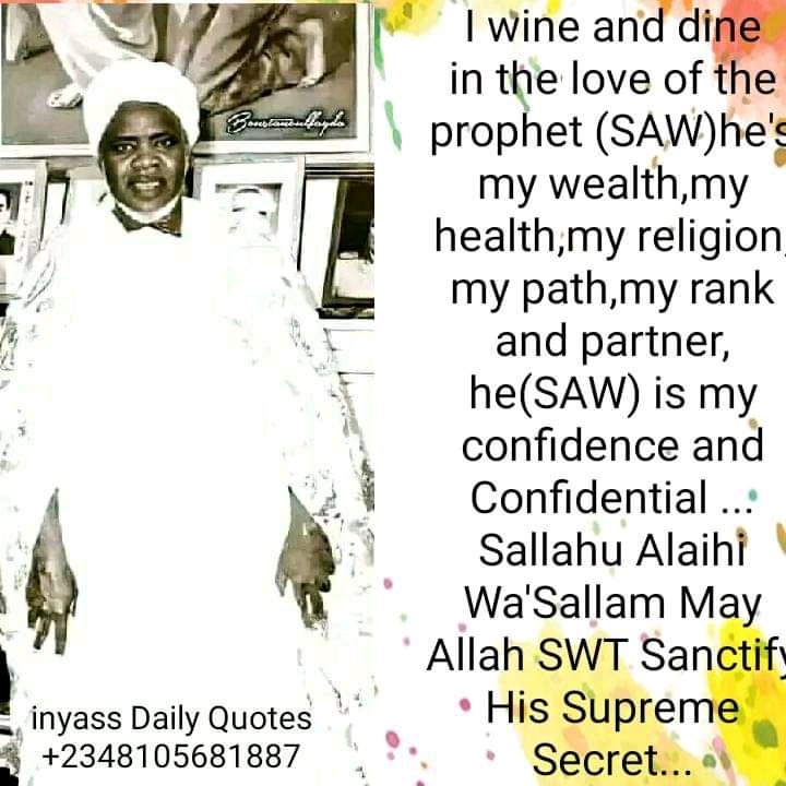 Sheikh Inyas Sheikh Ibrahim Niass Quotes Sheikh Ibrahim Niasse Islam For Muslims