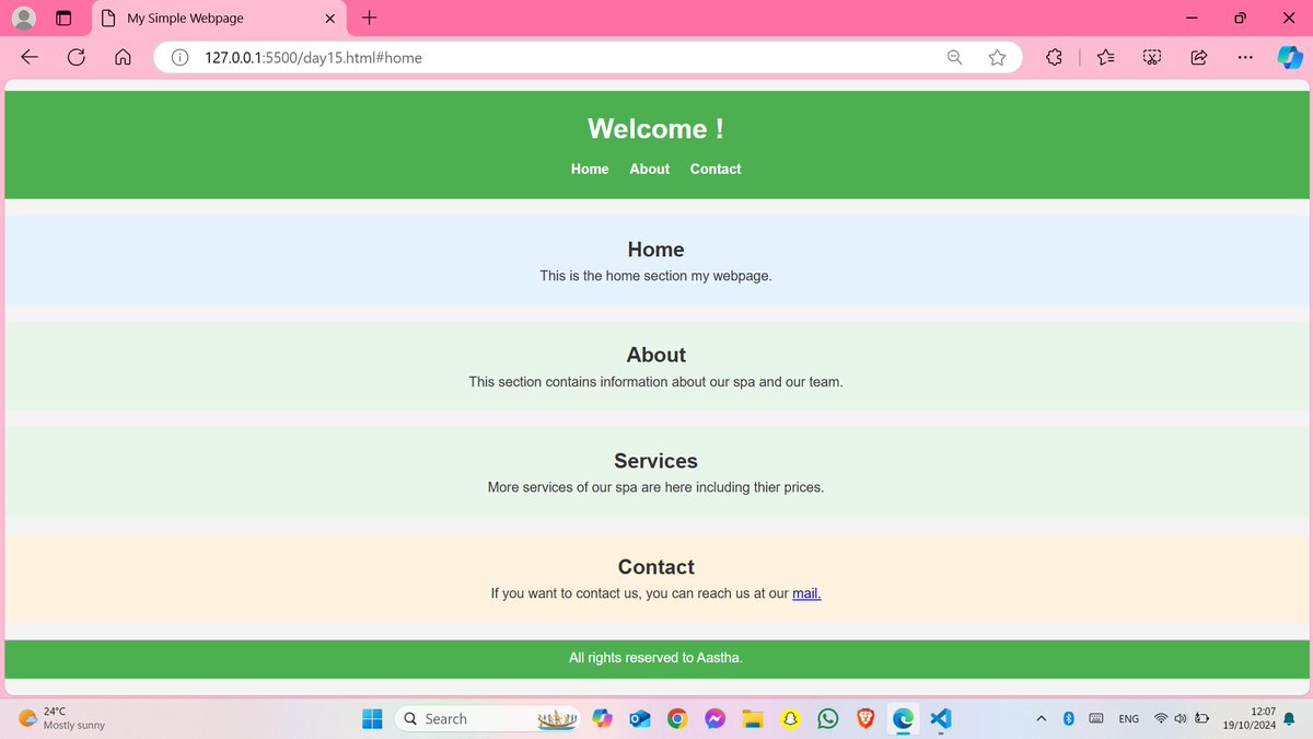 Deadly_ruch's tweet photo. Day 15  of learning web development using HTML and CSS. #LearningUtsav #day15oflearning30 days of exploring in web development in both HTML and CSS.  #LUD15 of learning web development with #LearningUtsav . Make this Dashain-Tihar #FestivalOfLearning with @learning_utsav https://t.co/RqOYKyhuhi