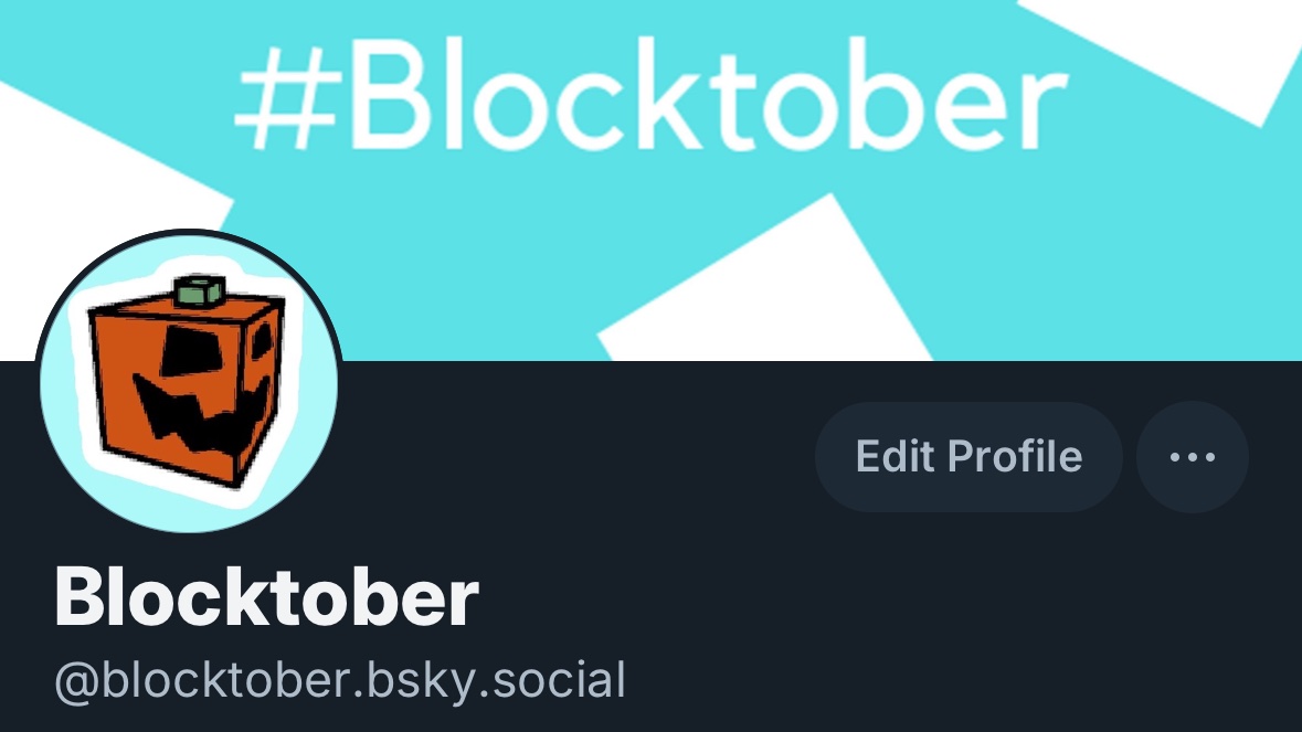 Blocktober tweet media