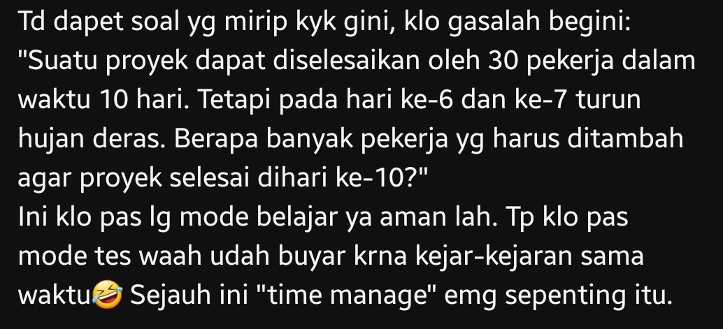 kanalcasn's tweet photo. Soal FR TIU cpns Hari keempat. Coba kerjain . https://t.co/jLi5pozryf