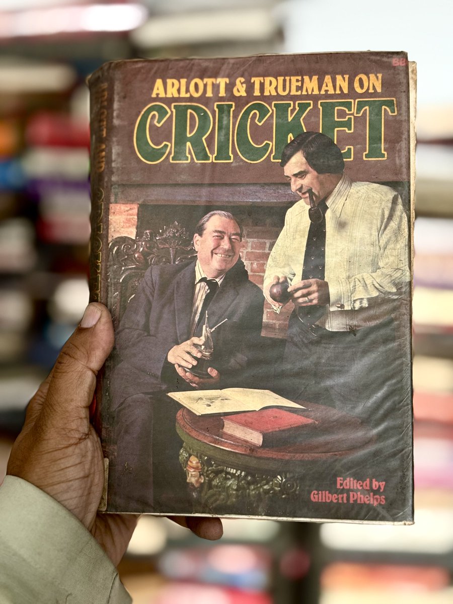 What a pair. 
What a book. 
What do they know of cricket who don’t these two know?!