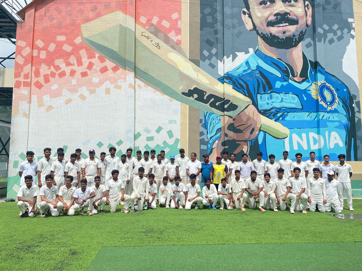 hydcacricket's tweet photo. Khammam District gears up for HCA's Under 23 State Level Tournament selection trials!
Exciting times for young cricketers!
#HCA #Cricket #Under24 #SelectionTrials #Khammam https://t.co/fw2j0SYnmN