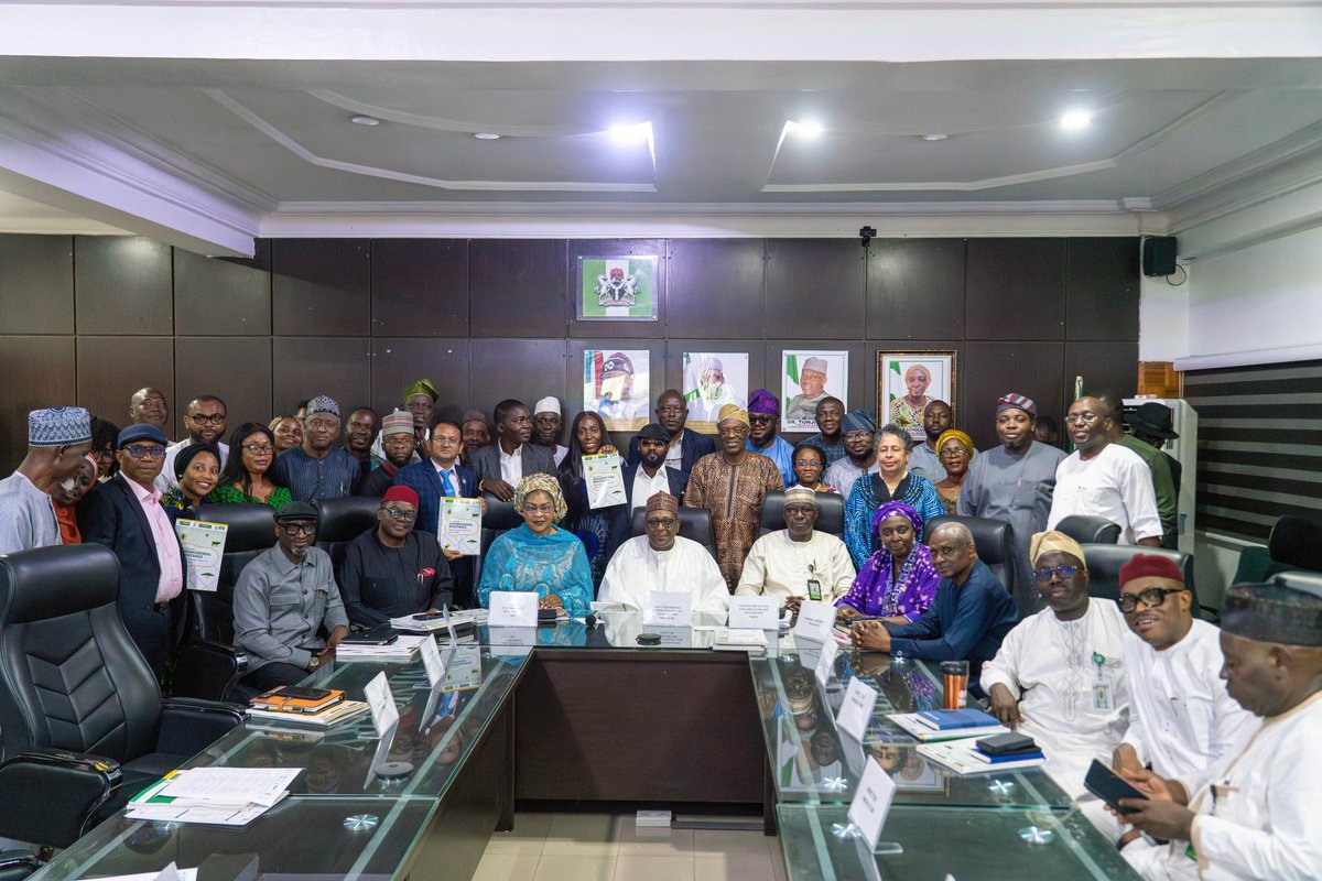 WHONigeria's tweet photo. An exciting milestone for #Nigeria! on the successful launch of the Second National Action Plan on Antimicrobial Resistance (#AMR) and the National Genomic Surveillance Strategy. Together, we are advancing efforts to safeguard public health and strengthen our fight against #AMR. https://t.co/oV71M4dOYW