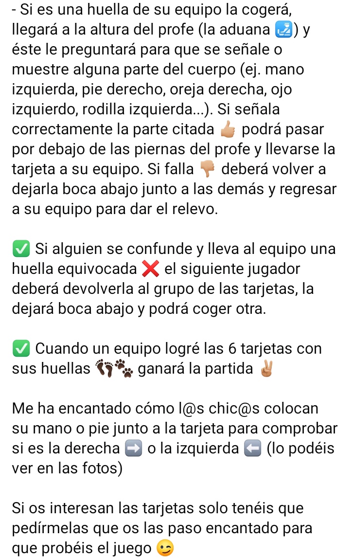 bottlebol's tweet photo. "TRAS LAS HUELLAS..." 🕵🏼👣🐾

Hoy os comparto un juego para el trabajo de los conceptos derecha ➡️ e izquierda ⬅️
Yo lo estoy haciendo con 3° y parece que funciona muy bien 💪 https://t.co/qvxcJD6fdi