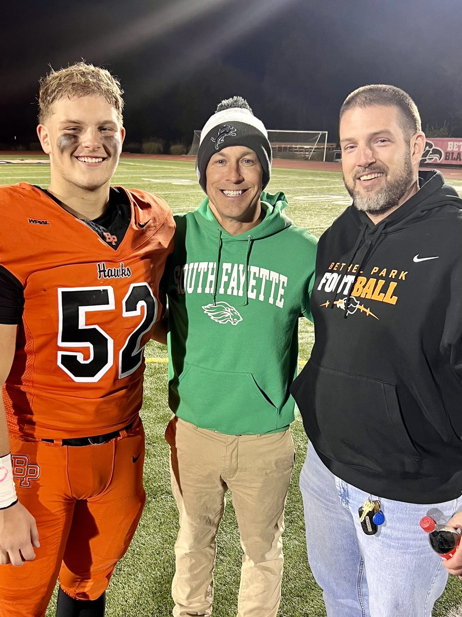 Toughness runs in this family: Jeff was on my first team at CV; coached against his son, Bryan, tonight. Blessed to have coached through a generation.