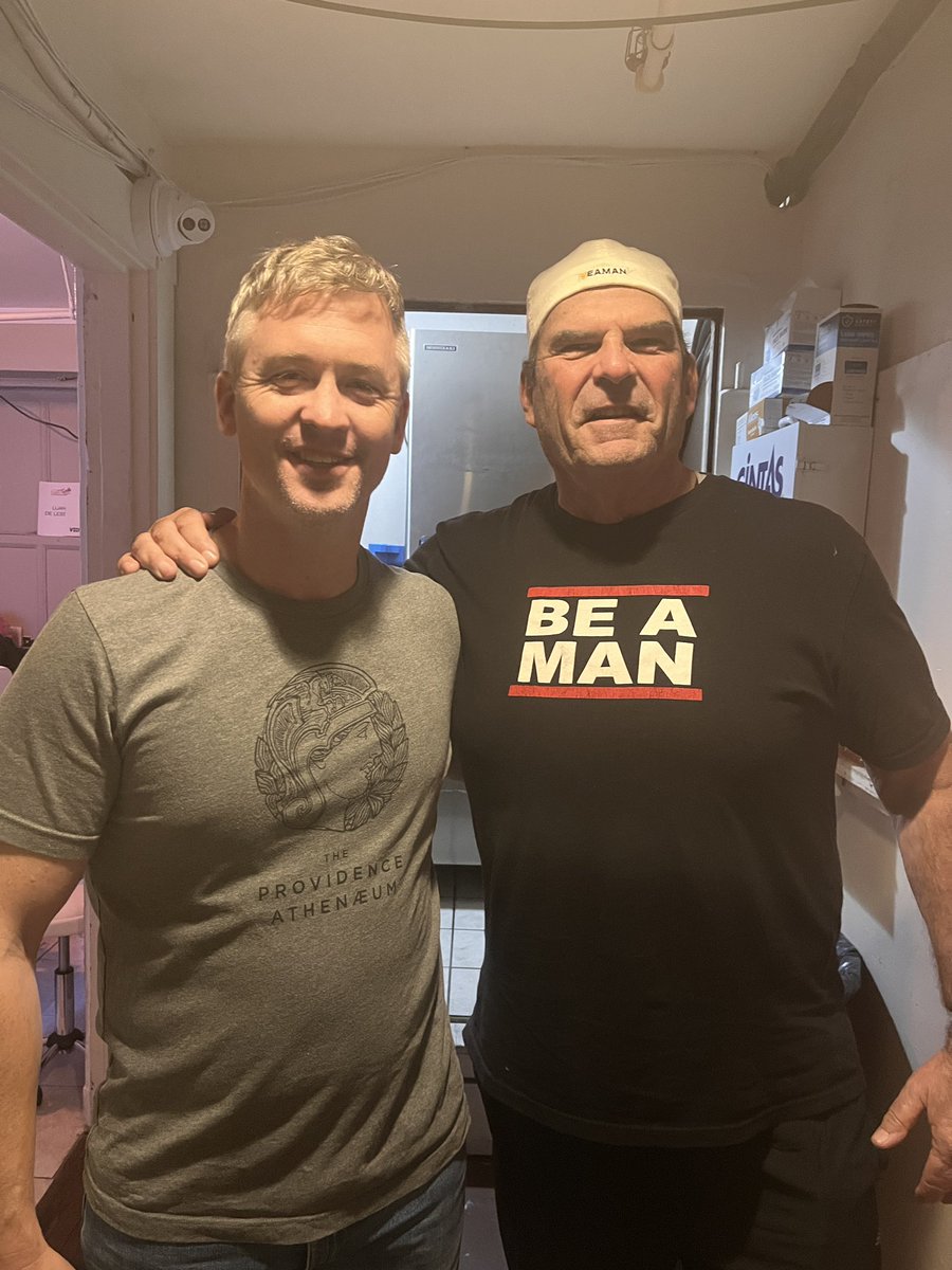 Always good catching up with the great <a href="/mattwritesbooks/">Matt McCusker</a>