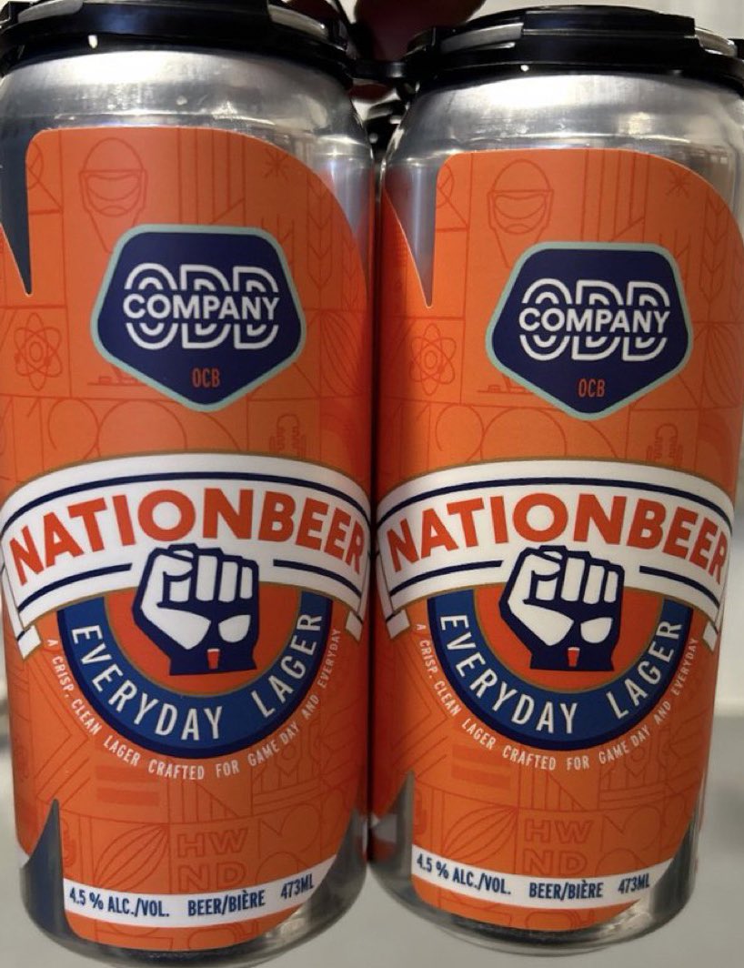 jsbmbaggedmilk's tweet photo. The new #NationBeer is magical.
Let me know what you think when you try it. @Oddcompanyyeg https://t.co/cwLGdCwASR