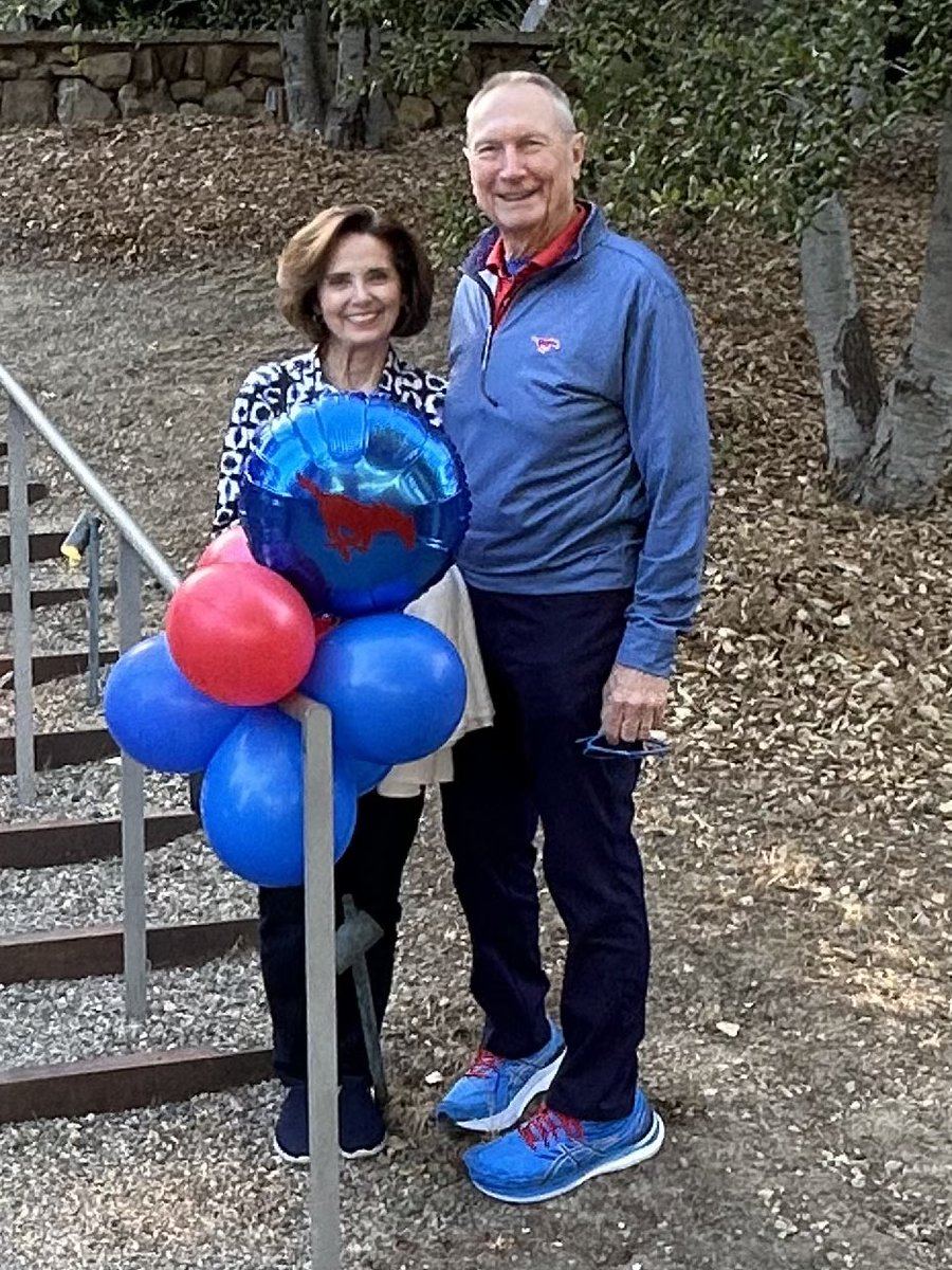 Greetings from Paso Robles!🐎⬆️🏈 #smumustangs