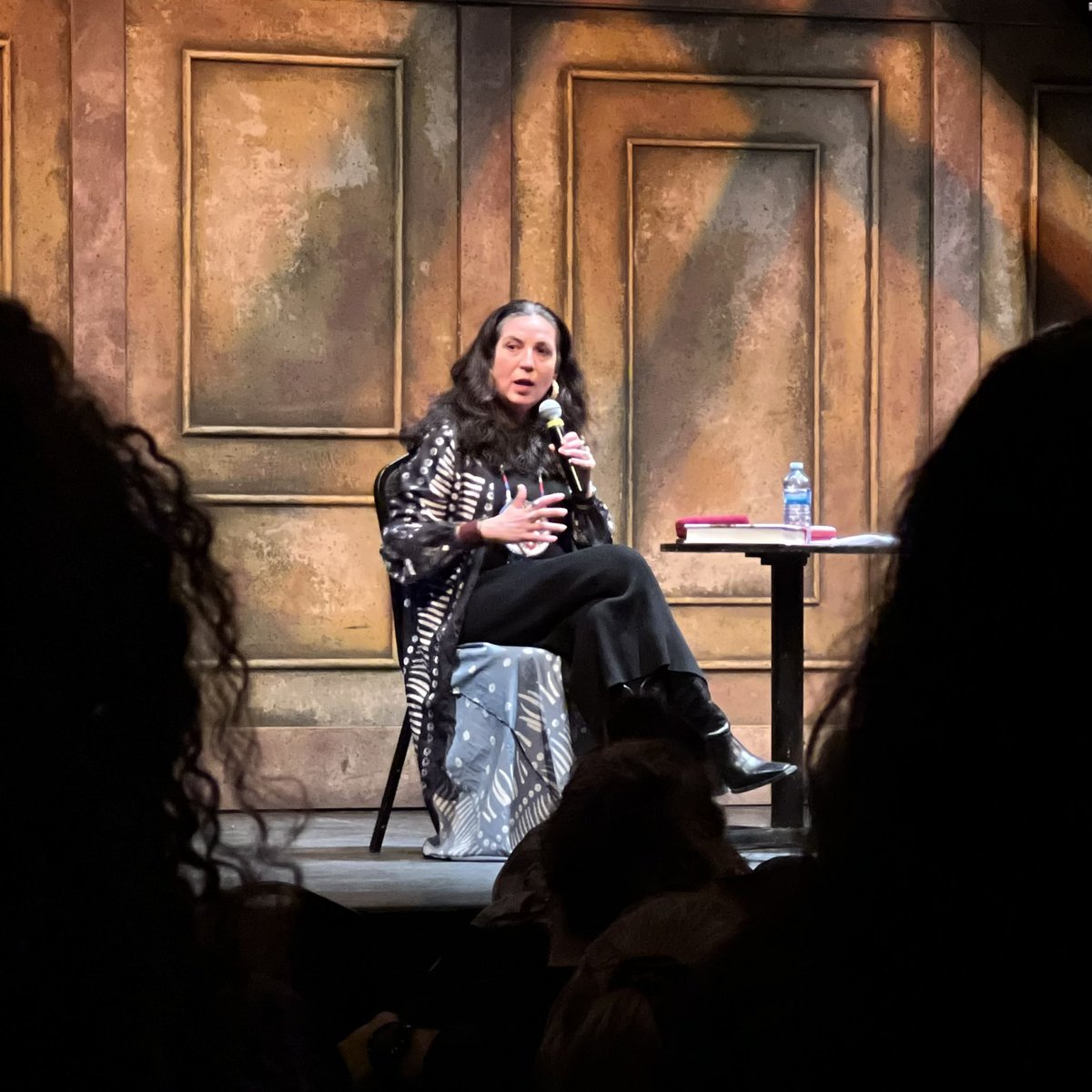 “I continue to be fascinated about the worlds our mothers inhabited, and their mothers, and their mothers.” –<a href="/TanyaTalaga/">Tanya Talaga</a> #LitFest2024